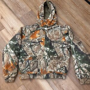 Boy's/Kid's Outfitters Ridge Full Zip Camouflage Jacket Size XXL 20